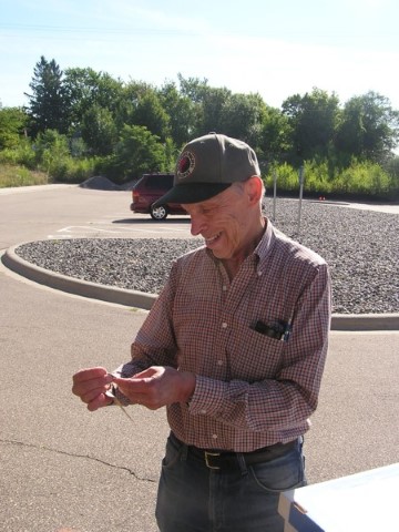 Larry Schrenk thought we had the only key for the door between the GN and NP in the St Paul headquarters building.  He was VERY surprised when handed a second key from the Bill Shannon Collection.  The key is marked GN-NP 3.