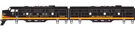 HO F9 A/B, NP/Freight #7004D/#7004C
