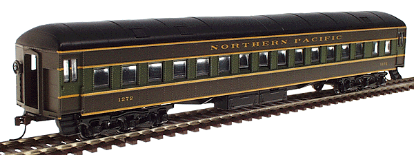 Standard Round Roof Coach - Assembled -- Northern Pacific