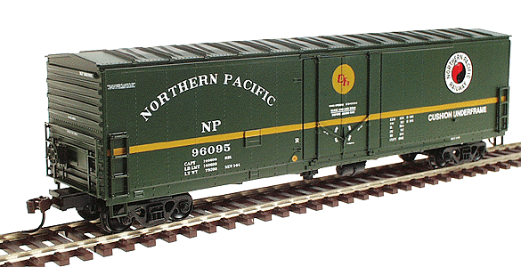 50' Box Car w/Youngstown Steel Door -- Northern Pacific